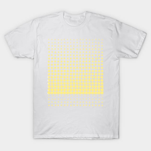 Dotty Mellow Yellow T-Shirt by bywhacky